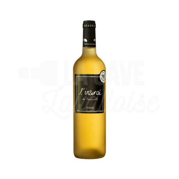 L'Insensé Blanc - Viognier Gewuztraminer - Domaine Parazols Bertrou - 75cl Domaine Parazols Bertrou, Languedoc-Roussillon, Vins de Sélection Réveillon, Occitanie, Vins Blancs