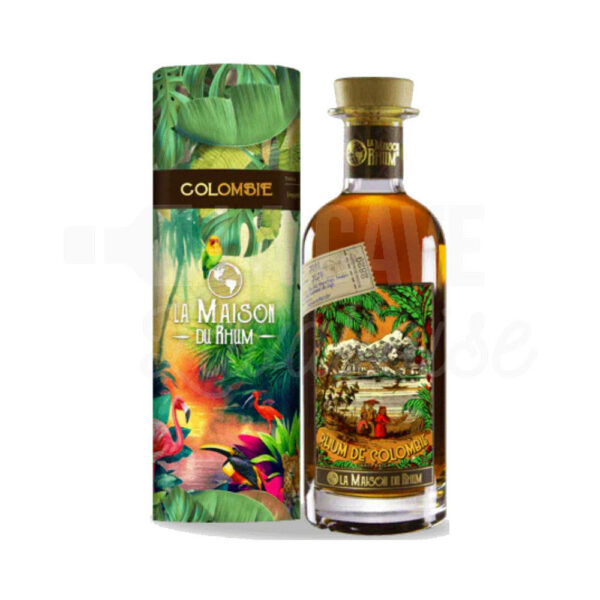 La Maison du Rhum - Colombie 47° - 70cl La Maison du Rhum, NOUVEAUTÉS NOËL 2024, Rhums Purs, ambré, brun, cave à rhum, cocktail, idée cadeau, pur