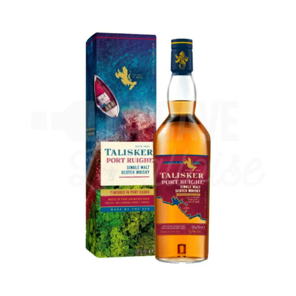 Talisker Port Ruighe 45,8° - Single Malt Scotch Whisky - 70cl NOUVEAUTÉS NOËL 2024, Whisky Tourbé, WHISKIES, Islay, whisky