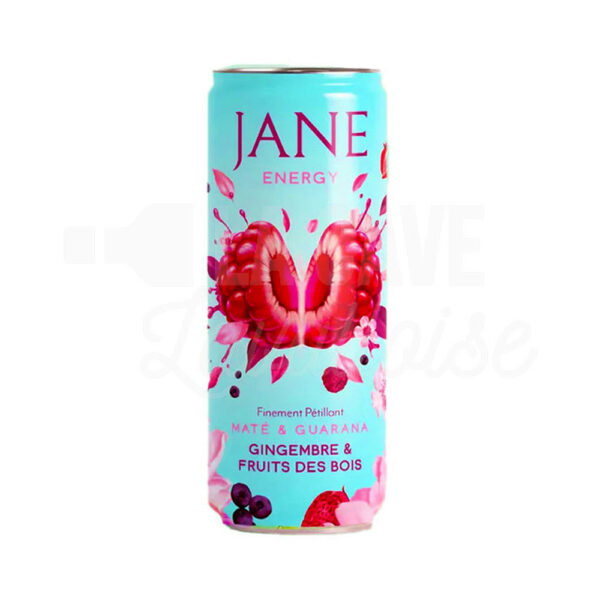 JANE ENERGY - Gingembre Fruits des Bois - 25cl Boissons sans Alcool, Dry January, JANE, Les Filles de l'Ouest, Produits Biologiques, Apéritifs, aperitif original, Sans alcool