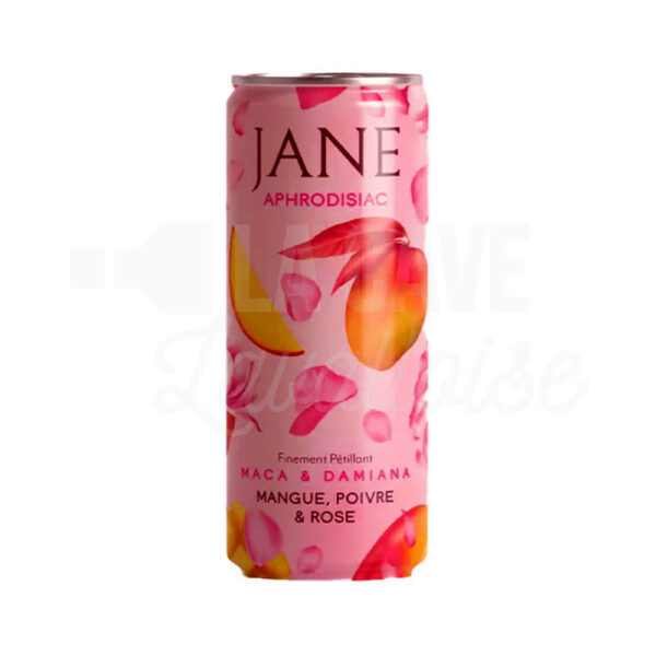 JANE APHRODISIAC - Mangue Poivre & Rose - 25cl Boissons sans Alcool, Dry January, JANE, Les Filles de l'Ouest, Produits Biologiques, Apéritifs, aperitif original, Sans alcool