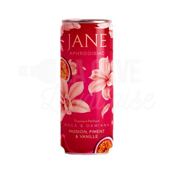 JANE APHRODISIAC - Passion Piment & Vanille - 25cl Boissons sans Alcool, Dry January, JANE, Les Filles de l'Ouest, Produits Biologiques, Apéritifs, aperitif original, Sans alcool