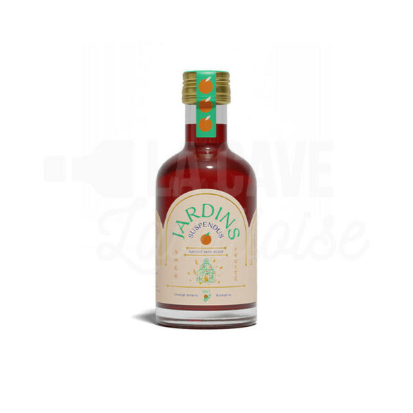 Mini-Jardins Suspendus - Orange amère & Romarin - Apéritif Biologique sans alcool - 20cl Boissons sans Alcool, Dry January, Produits Biologiques, Apéritifs, aperitif original, Sans alcool