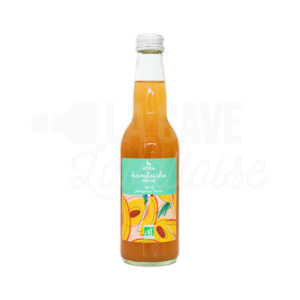 Kombucha Pêche - Atika - 33cl Boissons sans Alcool, Dry January, Kombucha, Produits Biologiques, Apéritifs, aperitif original, kombucha, Sans alcool