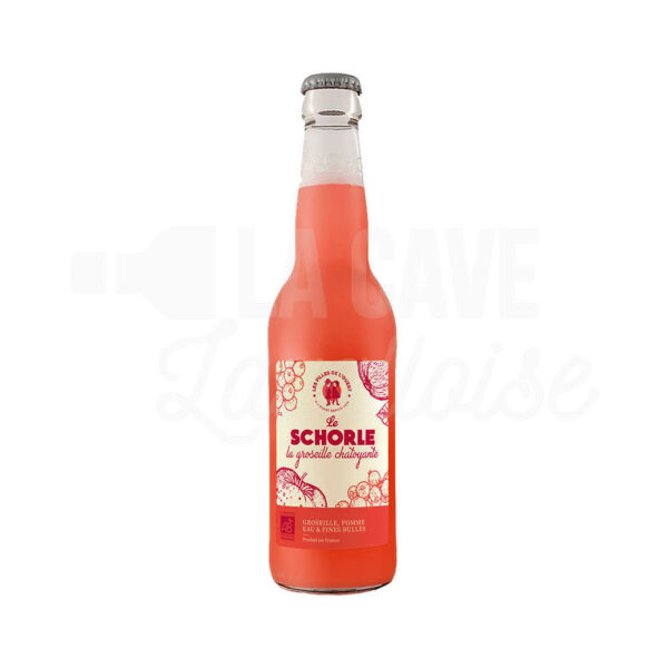 Schorle - La Groseille Chatoyante - Les Filles de l'Ouest - 33cl Boissons sans Alcool, Dry January, Les Filles de l'Ouest, Produits Biologiques, Apéritifs, aperitif original, Sans alcool