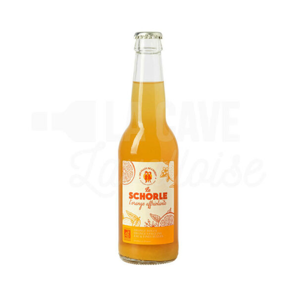 Schorle - L'Orange Affriolante - Les Filles de l'Ouest - 33cl Boissons sans Alcool, Dry January, Les Filles de l'Ouest, Produits Biologiques, Apéritifs, aperitif original, Sans alcool