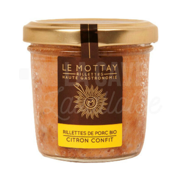 Rillettes de Porc Bio - Citron confit - Le Mottay Gourmand - 90gr Le Mottay Gourmand, Produits Biologiques, Produits de la Mayenne, Tartinables Apéritif, Terrines - Rillettes - Pâtés, Produits Salés, aperitif, bio, colis gourmand, gourmet, pâté, porc, producteur, produit de qualité, rillettes, tartinable, terrine, verrines Rillettes de Porc Bio - Citron confit - Le Mottay Gourmand - 90gr Le Mottay Gourmand, Produits Biologiques, Produits de la Mayenne, Tartinables Apéritif, Terrines - Rillettes - Pâtés, Produits Salés, aperitif, bio, colis gourmand, gourmet, pâté, porc, producteur, produit de qualité, rillettes, tartinable, terrine, verrines