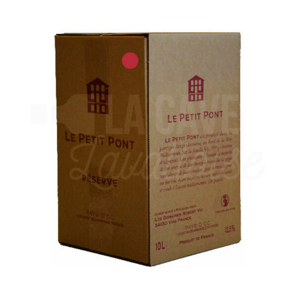 BIB Le Petit Pont Rosé - IGP d'Oc - Preignes Le Vieux - 5L Domaines Robert Vic Preignes Le Vieux, Languedoc-Roussillon, Occitanie, Vins Rosés, Bag-in-Box, bib, languedoc, preignes le vieux, robert vic, vin de copains, vin découverte