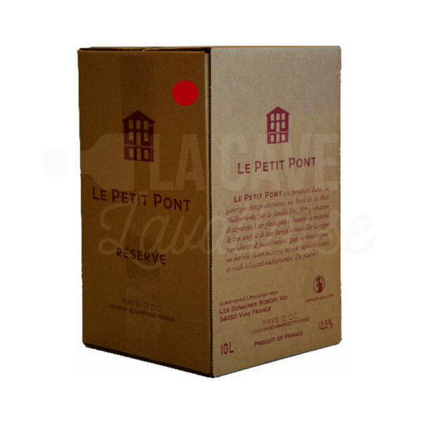 BIB Le Petit Pont Rouge - IGP d'Oc - Preignes Le Vieux - 5L Domaines Robert Vic Preignes Le Vieux, Languedoc-Roussillon, Occitanie, Vins Rosés, bib, languedoc, preignes le vieux, robert vic, vin de copains, vin découverte