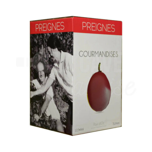 BIB Gourmandises Rosé - IGP d'Oc - Preignes Le Vieux - 5L/10L Domaines Robert Vic Preignes Le Vieux, Languedoc-Roussillon, Occitanie, Vins Rosés, Bag-in-Box, bib, languedoc, preignes le vieux, robert vic, vin de copains, vin découverte