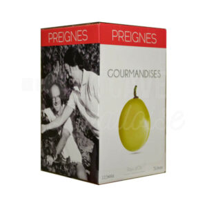 BIB Gourmandises Rouge - IGP d'Oc - Preignes Le Vieux - 10L Domaines Robert Vic Preignes Le Vieux, Languedoc-Roussillon, Occitanie, Vins Rouges, Bag-in-Box, bib, languedoc, preignes le vieux, robert vic, vin de copains, vin découverte