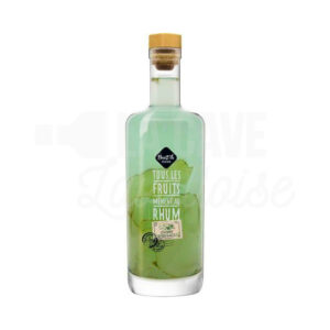 Gingembre-Menthe Glaciale 30° - Rhum Arrangé - Breiz'île - 70cl Idées Cadeaux Fête des Pères, RHUMS, Rhums Arrangés, Breiz'île, breizile, cave à rhums, punch au rhum, rhum arrangé