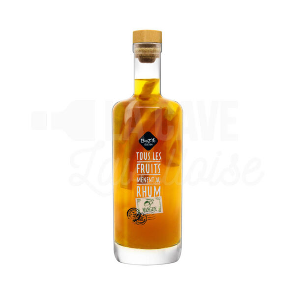 Mangue 30° - Rhum Arrangé - Breiz'île - 70cl RHUMS, Rhums Arrangés, Breiz'île, breizile, cave à rhums, punch au rhum, rhum arrangé