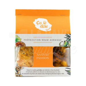 ANANAS-PASSION - Préparation Rhum Arrangé - La Réunion - 250gr Idées Cadeaux 2025, Idées Cadeaux Fête des Pères, Préparations Rhums Arrangés, Rhums Arrangés