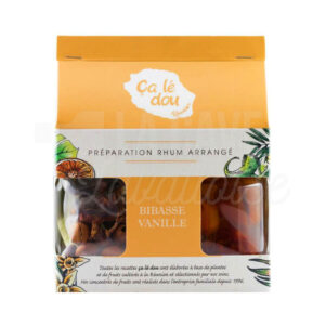 BIBASSE-VANILLE - Préparation Rhum Arrangé - La Réunion - 250gr Idées Cadeaux 2025, Préparations Rhums Arrangés, Rhums Arrangés