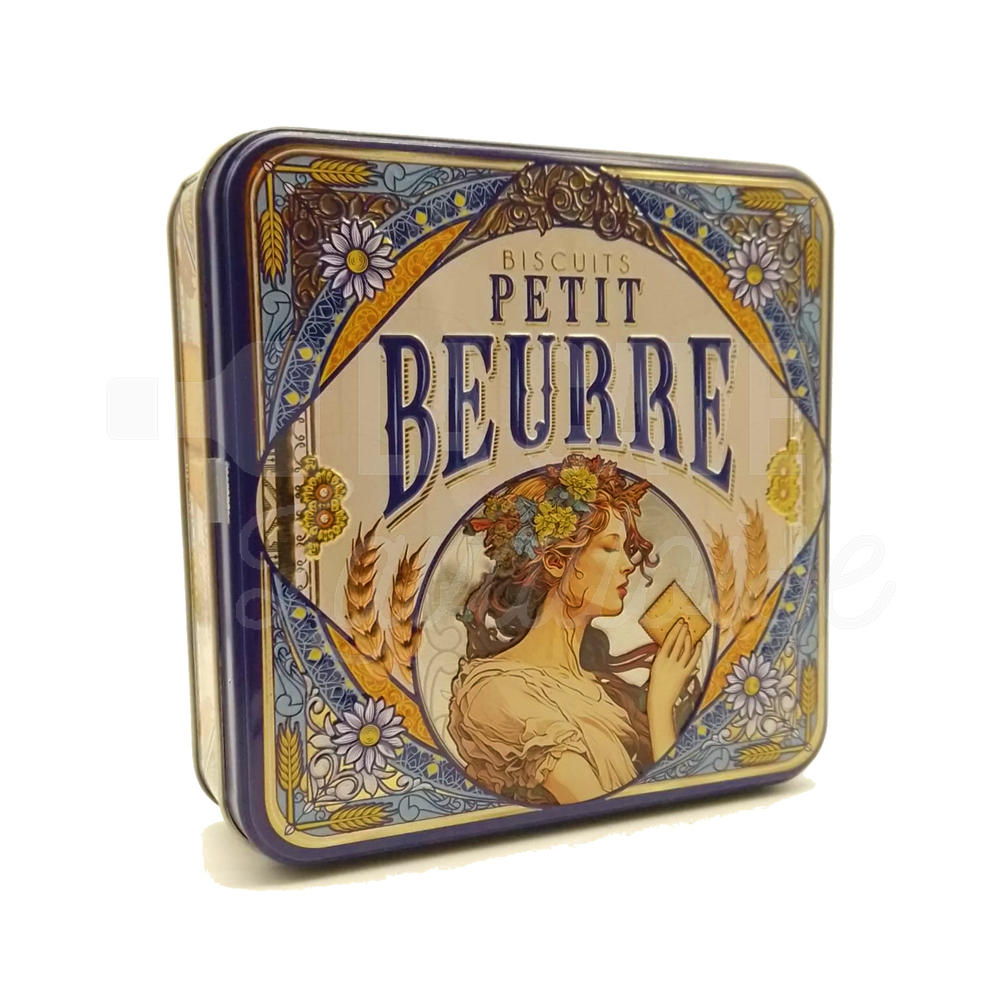 Ancienne Boîte En Métal JACQUES Superpralines - Années 30 - Enfants Triplés