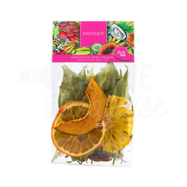 EXOTIQUE - Préparation Rhum Arrangé - La Réunion - 25gr Préparations Rhums Arrangés, Rhums Arrangés