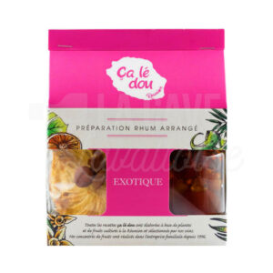 EXOTIQUE - Préparation Rhum Arrangé - La Réunion - 250gr Idées Cadeaux 2025, Préparations Rhums Arrangés, Rhums Arrangés