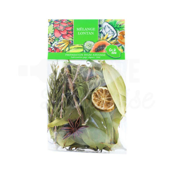 MÉLANGE LONTAN - Préparation Rhum Arrangé - La Réunion - 25gr Préparations Rhums Arrangés, Rhums Arrangés