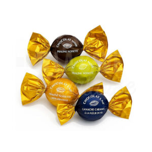 La Cave Lavalloise - Sachet Assortiment de Papillotes au Chocolat – 100gr - 1