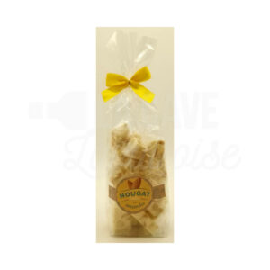 Nougats Tendres aux Amandes - Sachet 200gr Confiserie, Idées Cadeaux 2025, Produits Sucrés, colis gourmand, confiserie, épicerie fine Laval, gourmandises, idée cadeau, panier garni chocolats