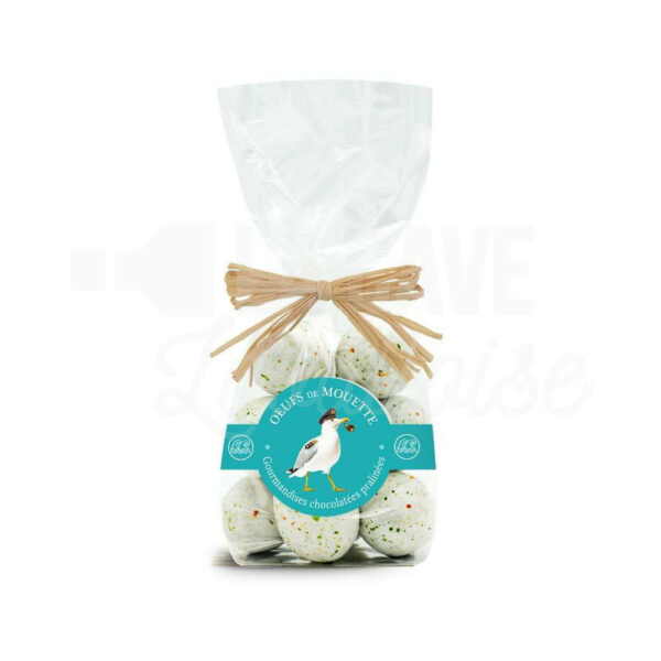 Oeufs de Mouettes Chocolat Praliné - Sachet 125gr Chocolats, Confiserie, Produits Sucrés, cacao, chocolat à offrir, chocolaterie, chocolats, chocolats en mayenne, chocolats laval, coffret chocolats, colis gourmand, épicerie fine Laval, gourmandises, idée cadeau, panier garni chocolats