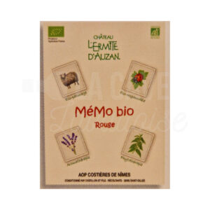 BIB MéMo Bio - Costières de Nîmes Rouge - Château L'Ermite d'Auzan - 5L Château L'Ermite d'Auzan, Rhône, Vins Rouges, Vins Biologiques et Naturels, Bag-in-Box, vallée du rhône