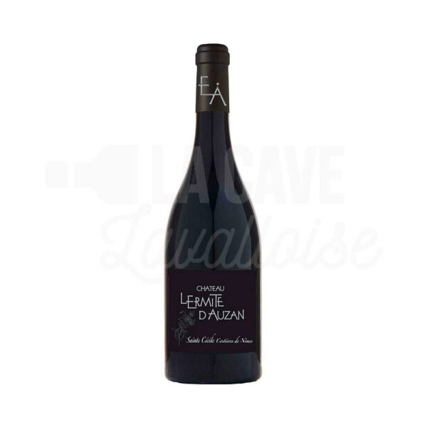 Costières de Nîmes Rouge - Sainte Cécile - Château L'Ermite d'Auzan - 75cl Château L'Ermite d'Auzan, Rhône, Vins Rouges, Vins Biologiques et Naturels, costieres de nimes, vallée du rhône