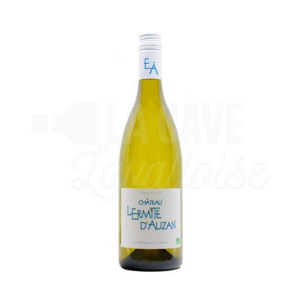 Costières de Nîmes Blanc - Château L'Ermite d'Auzan - 75cl Château L'Ermite d'Auzan, Rhône, Vins Blancs, Vins Biologiques et Naturels, vallée du rhône