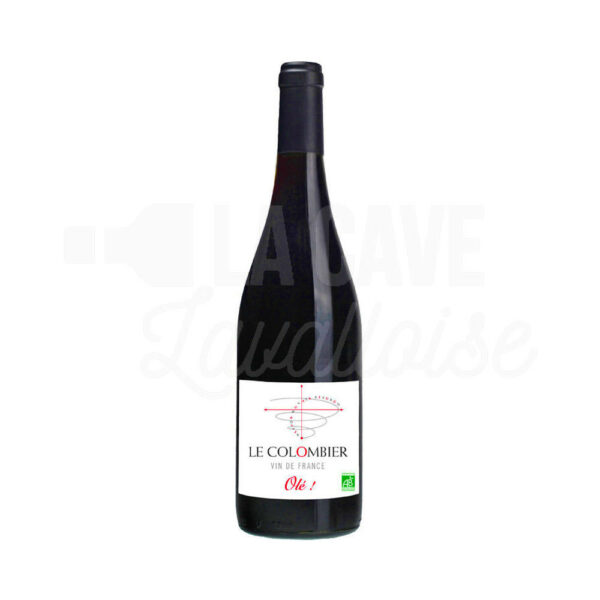 Olé ! Rouge - Vin de France - Domaine Le Colombier - 75cl Domaine Le Colombier, Rhône, Vins Rouges, Vins Biologiques et Naturels, syrah, vallée du rhône, vin rouge