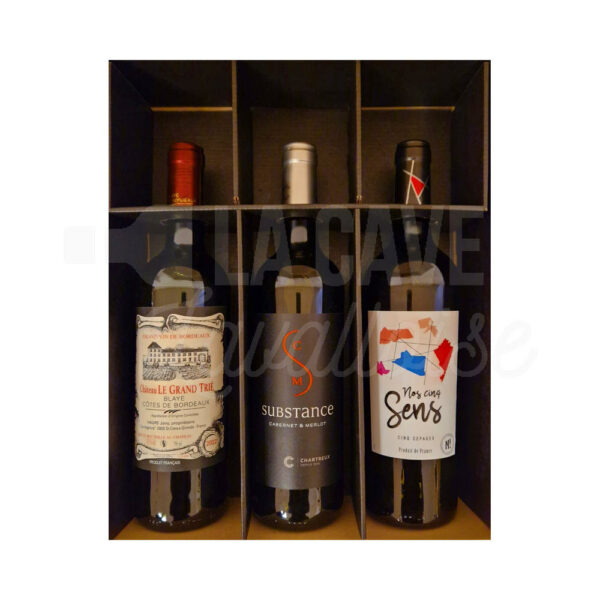 Coffret "Blaye" - Vins Rouges - 3 Bouteilles Coffrets Vins, Coffrets Vins