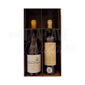 Coffret Châteauneuf Blanc - 2 Bouteilles Coffrets Vins, Coffrets Vins