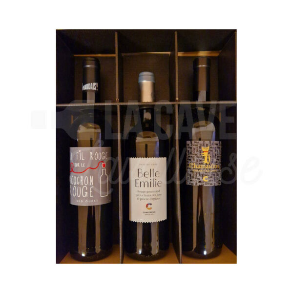 Coffret "Chamasûtra" - Vins Rouges - 3 Bouteilles Coffrets Vins, Coffrets Vins