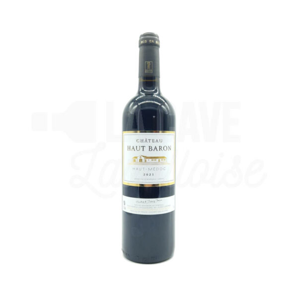 Haut-Médoc 2021 - 18 Mois de Barriques - Château Haut Baron - 75cl Château Haut Baron, Haut-Médoc, Idées Cadeaux 2025, Bordeaux, Vins Rouges Haut-Médoc 2021 - 18 Mois de Barriques - Château Haut Baron - 75cl Château Haut Baron, Haut-Médoc, Idées Cadeaux 2025, Bordeaux, Vins Rouges