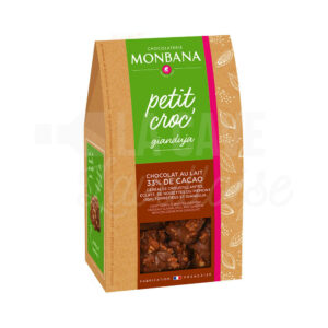 Petit Croc' Lait Gianduja - Etui 120gr - Monbana Produits de la Mayenne, Produits Sucrés, Monbana, chocolats, idée cadeau, monbana, produit de la mayenne
