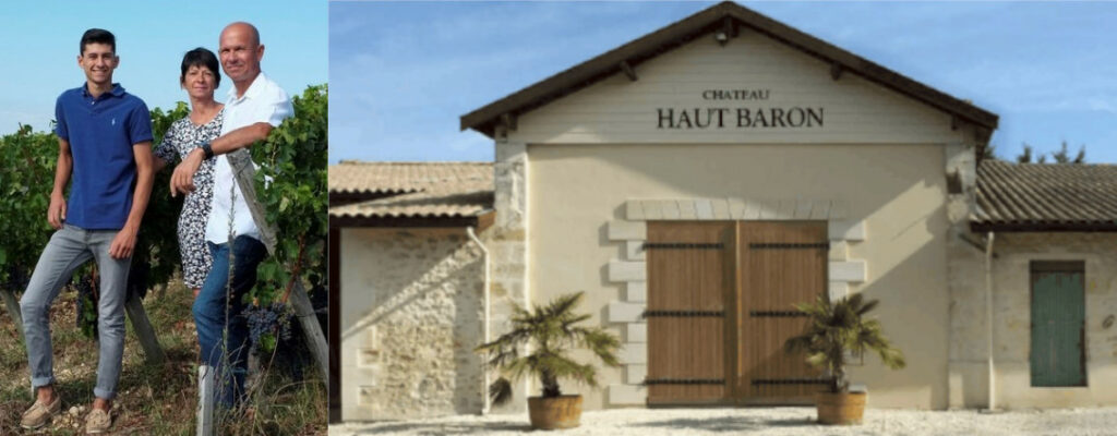 La Cave Lavalloise - Le Petit Baron blanc – Vin de France 100% Pinot Noir – Château Haut Baron – 75cl - 1