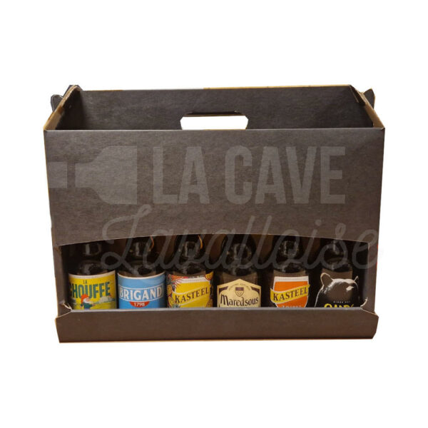 Coffret 6 Bières Belges - 6x33cl Idées Cadeaux 2025, ALCOOLS, coffret cadeau bieres