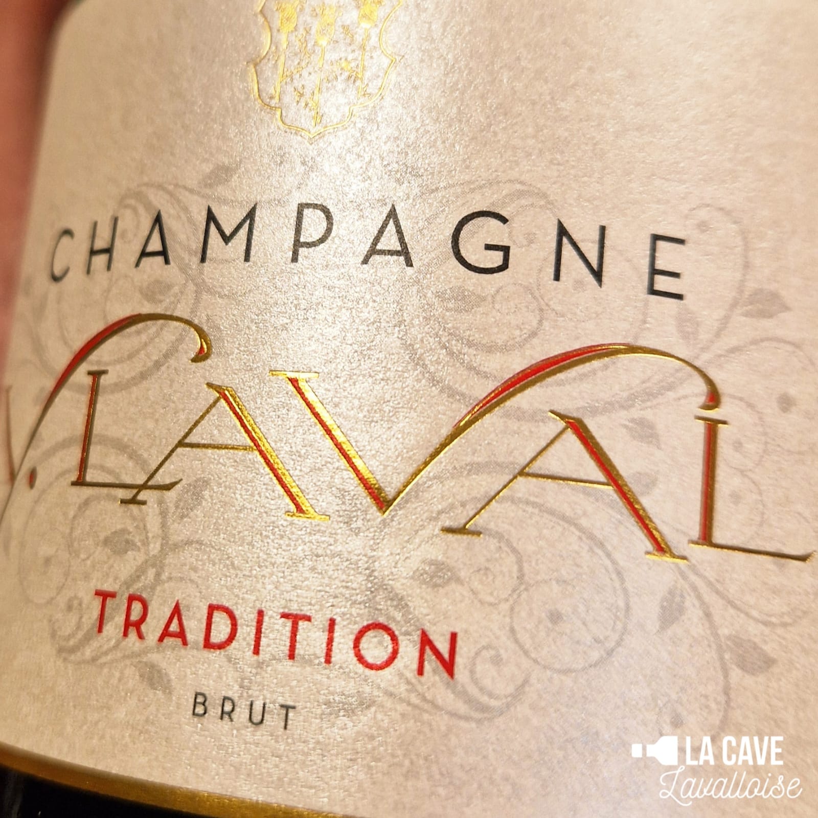 La Cave Lavalloise - Carton de CHAMPAGNE Y.LAVAL &#8211; Cuvée Tradition Brut &#8211; Récoltant 6x75cl - 1