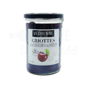 Griottes à la Liqueur et au Kirsch 15° - Vedrenne - 35cl Bocaux Fruits à la Liqueur, Cerises à la Liqueur, ALCOOLS, Liqueurs, digestif, eaux de vie, fruits à l'alcool, Fruits à la liqueur, liqueur