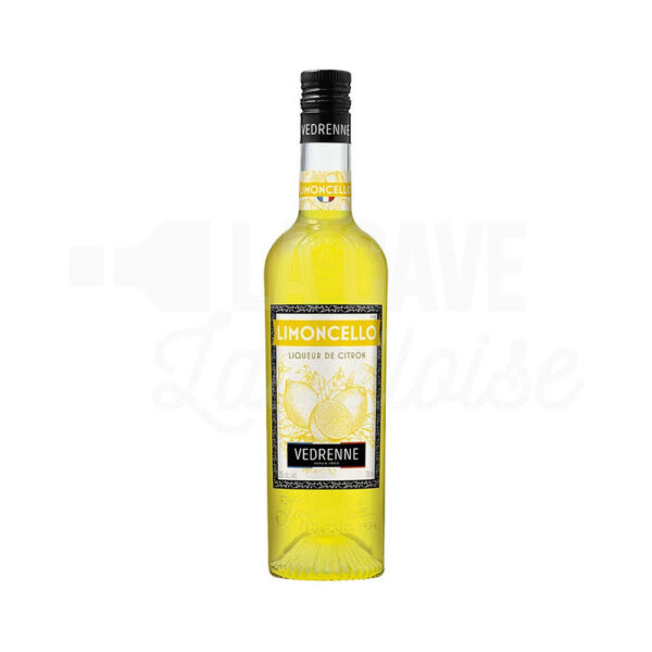 Limoncello - Liqueur de Citron 25° - Vedrenne - 70cl Limoncello, Vedrenne, ALCOOLS, IDEES CADEAUX, Liqueurs, digestif, distillerie, fabrication artisanale, liqueur, Produit de France