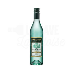 Liqueur de Menthe Poivrée 21° - Distillerie Pagès - 70cl Distillerie Pagès, ALCOOLS, IDEES CADEAUX, Liqueurs, digestif, distillerie, fabrication artisanale, liqueur, Produit de France La Cave Lavalloise - Accueil - 9