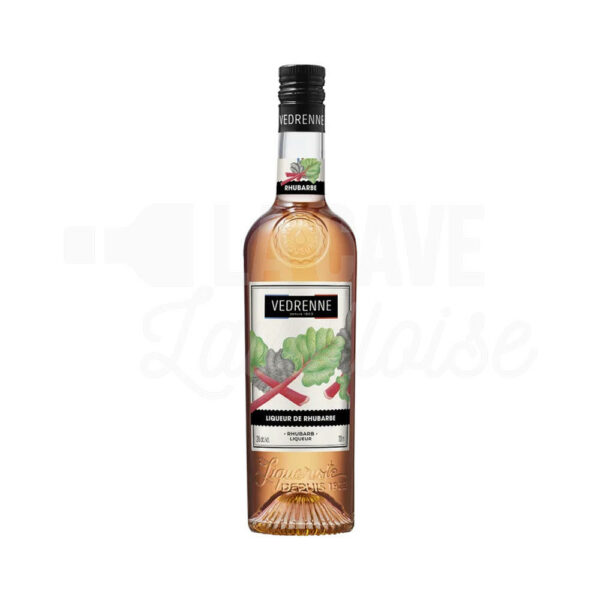 Liqueur de Rhubarbe 20° - Vedrenne - 70cl Vedrenne, ALCOOLS, IDEES CADEAUX, Liqueurs, digestif, distillerie, fabrication artisanale, liqueur, Produit de France