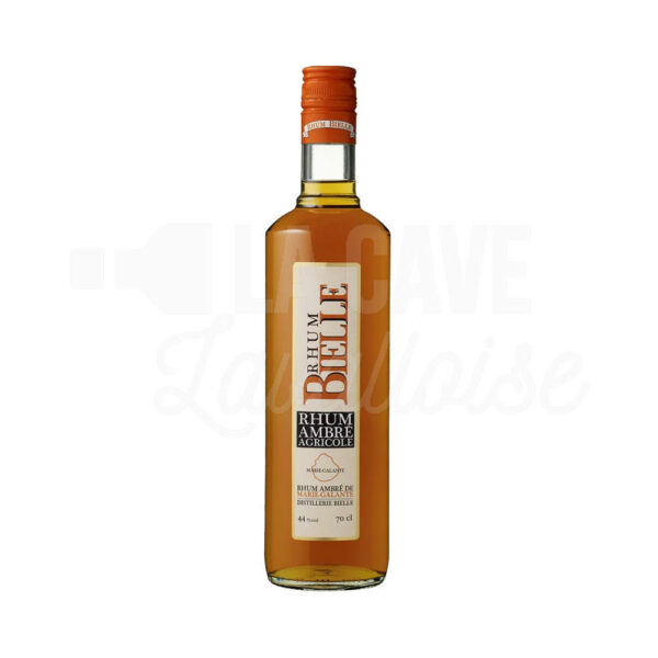 Rhum Ambré BIELLE 44° - Marie-Galante - 70cl Distillerie Bielle, RHUMS, Rhums Purs, Guadeloupe, Idées Cadeaux, Marie-Galante, rhum