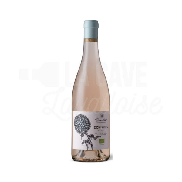 Echinops rosé - IGP Côtes Catalanes - Dom Brial - 75cl Dom Brial, Languedoc-Roussillon, Nouveautés Avril 2026, Occitanie, Vins Rosés, Vins Biologiques et Naturels, cotes catalanes, mourvèdre, Vin bio, vin rosé
