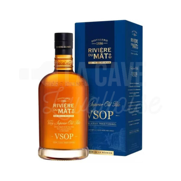 Rivière du Mât VSOP - Rhum Vieux 43° - La Réunion - 70cl Braud & Quennesson, Rivière du Mât, RHUMS, Rhums Purs, Idées Cadeaux, La Réunion, rhum