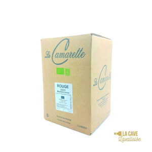 BIB - IGP Méditerranée rouge - Domaine de la Camarette - 5L Nouveautés Avril 2026, Ventoux, VINS, Rhône, Vins Rouges, Vins Biologiques et Naturels, Bag-in-Box, bag in box, igp méditerranée, vallée du rhône, ventoux, vieilles vignes, Vin bio