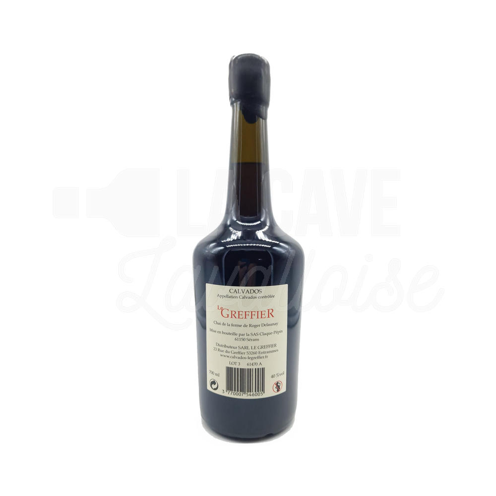 La Cave Lavalloise - Très Vieux Calvados 45 Ans – Le Greffier – Terroir du Domfrontais – 70cl - 1