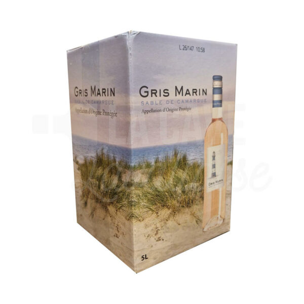 BIB Rosé Gris Marin - IGP Sable de Camargue - 5L Occitanie, Vins Rosés, Bag-in-Box