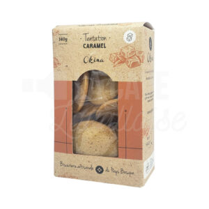 Biscuits sucrés Tentation Caramel - Okina - Pays Basque - 140gr Biscuits sucrés, Confiserie, Okina, Produits Sucrés, biscuits, pays basque