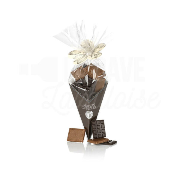 P'tit Beurre et Mini-Tablette - Maison Guinguet - Cornet 100gr Chocolats, Confiserie, Maison Guinguet, Produits Sucrés, EPICERIE, chocolats, colis gourmand, confiserie, gourmandises, maison guinguet